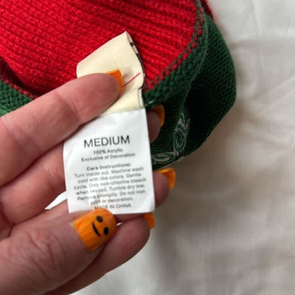 Ellen Degeneres ED “Deck The Halls” Dog Sweater. Size Medium. - Picture 6 of 10